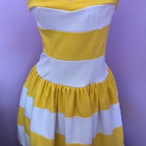 Yellow summer dress